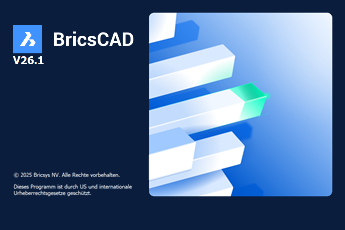 Startlogo BricsCAD V26